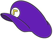 Waluigi Hat png